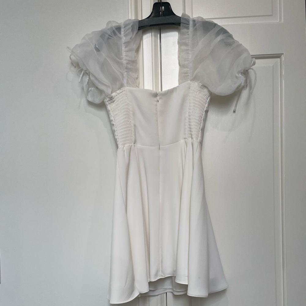 Amanda Uprichard Lively Puff Sleeve Dress - Small - Picture 5 of 7